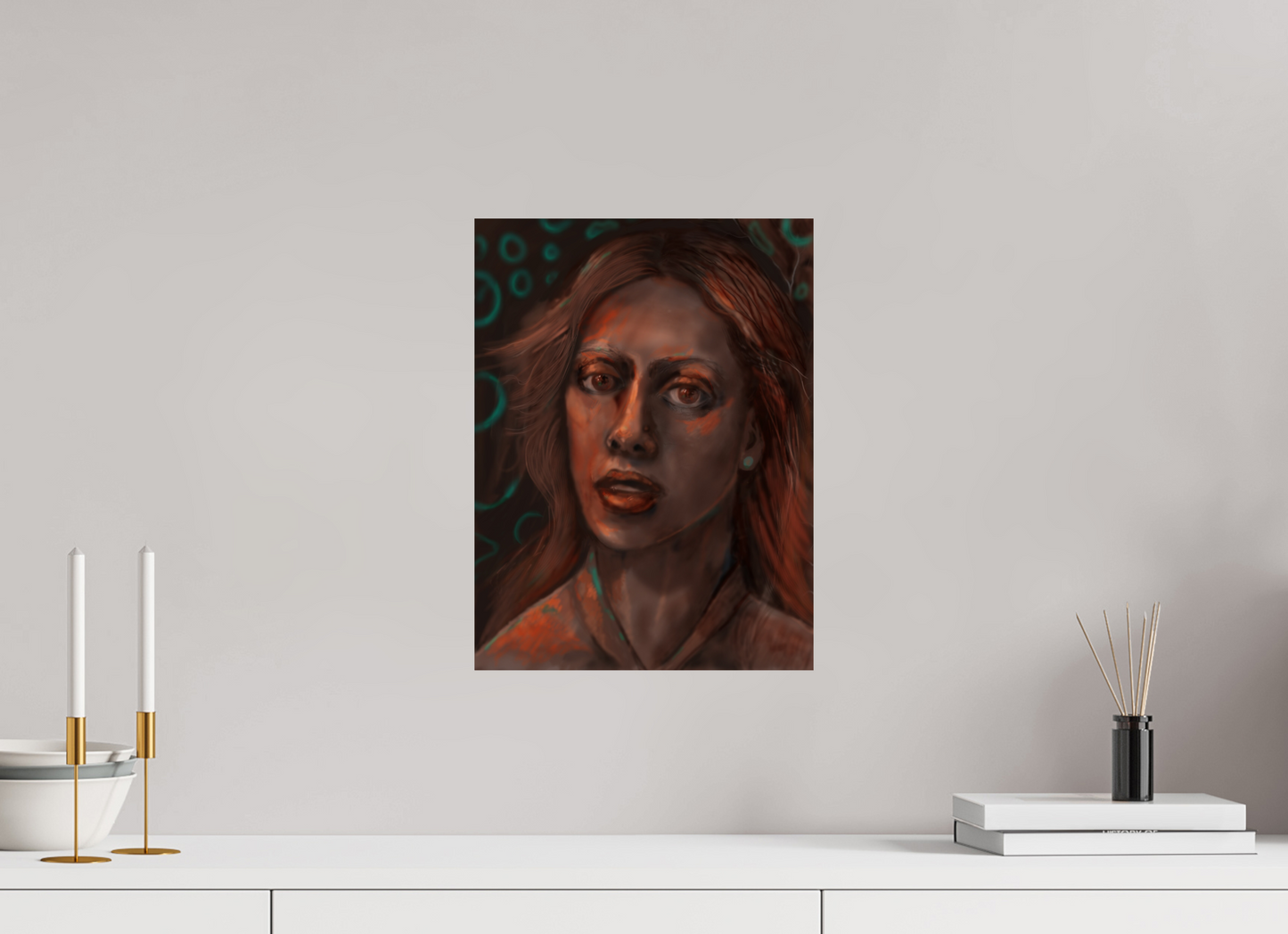 30 x 40 cm, Fine Art Print Stella - Der Blick bleibt