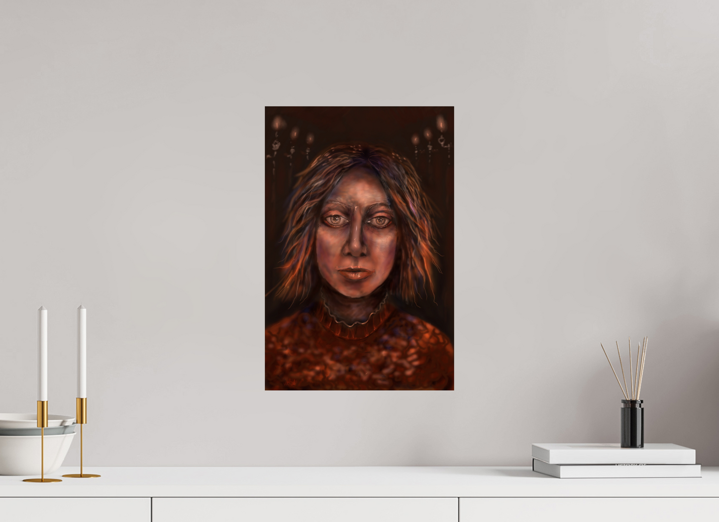 30 x 45 cm, Fine Art Print Vera - Ruhe nach dem Sturm