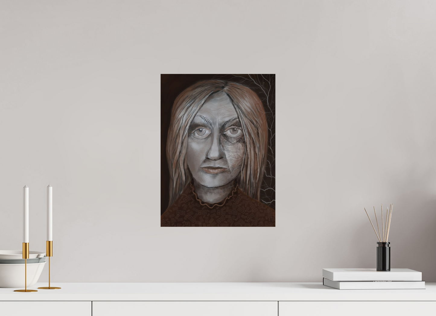 30 x 40 cm, Fine Art Print Ella - Liebe auf dem zweiten Blick