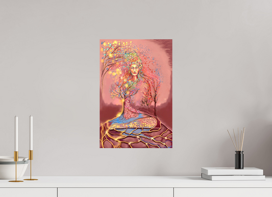 30 x 45 cm, Fine Art Print auf Alu-Dibond Grace - im Einklang