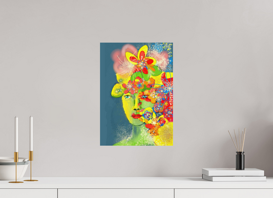 30 x 42,4 cm, Druck auf Alu-Dibond Karusella - Gedankenglut